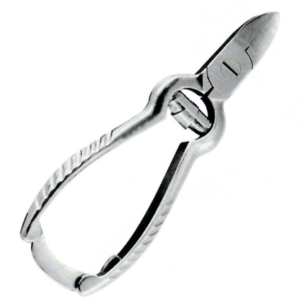 Toe Nail Cutter 4.5 w/Barrel Spring Stainless Steel | ADVANCED DISCOUNT ...