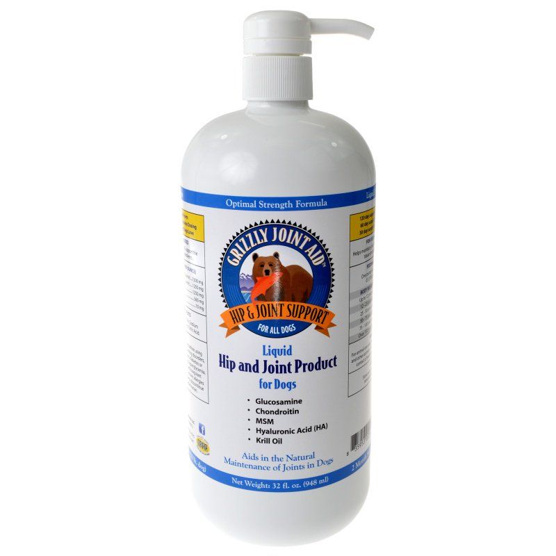 Grizzly Joint Aid Liquid Hip & Joint Product for Dogs | ADVANCED DISCOUNT MEDICAL SUPPLIES AND