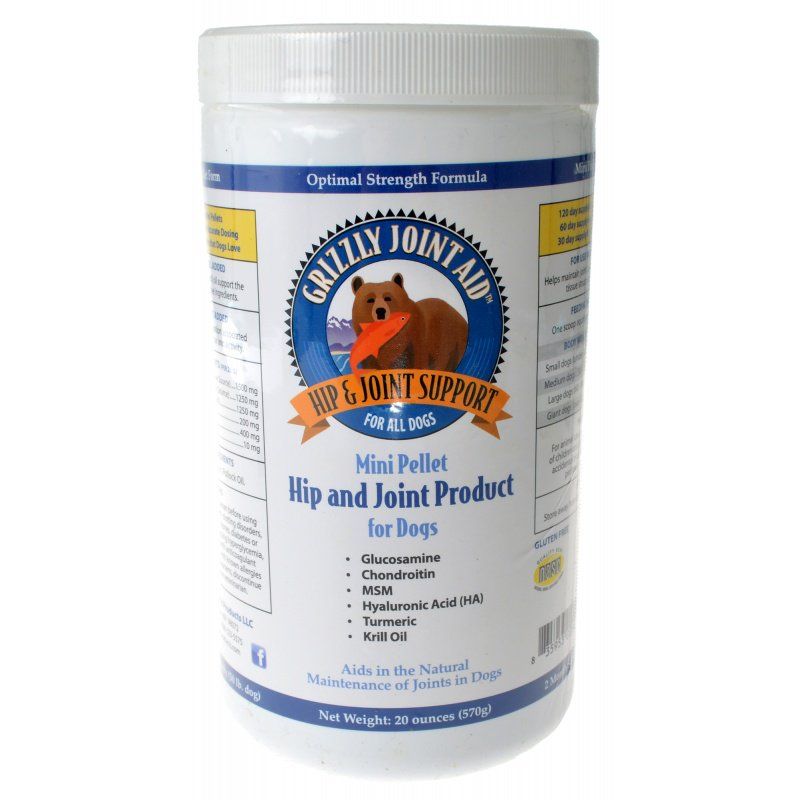 Grizzly Joint Aid Mini Pellet Hip & Joint Product for Dogs | Medical Supplies & Equipment in